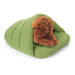 Casa para Cães e Gatos em Forma de Chinelo, Polar Fleece Quente e Espesso, Tamanho: L, 58×68×32cm, Tamanho: L