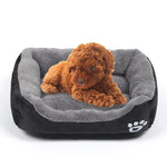 Tapete para Canil de Cão Quente Autêntico para Quatro Estações, Tapete Teddy Pomerang, Tamanho: S, 43×32×10cm, Tamanho: S