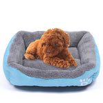 Tapete para Canil de Cão Quente Autêntico para Quatro Estações em Cor Doce, Tapete Teddy, Tamanho: L, 66×50×14cm, Tamanho: L