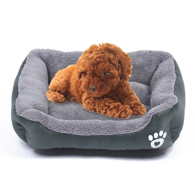 Tapete para Canil de Cão Quente Autêntico para Quatro Estações em Cor Doce, Tapete Teddy, Tamanho: XL, 80×60×16cm, Tamanho: XL