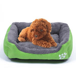 Tapete para Canil de Cão Quente Autêntico para Quatro Estações em Cor Doce, Tapete Teddy, Tamanho: XL, 80×60×16cm, Tamanho: XL