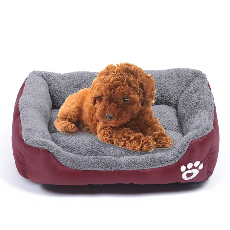 Tapete para Canil de Cão Quente Autêntico para Quatro Estações em Cor Doce, Tapete Teddy, Tamanho: XL, 80×60×16cm, Tamanho: XL