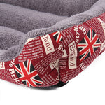 Tapete para Canil de Cão Quente Autêntico para Quatro Estações em Cor Doce, Tapete Teddy, Tamanho: XXL, 95×72×18cm, Tamanho: XXL