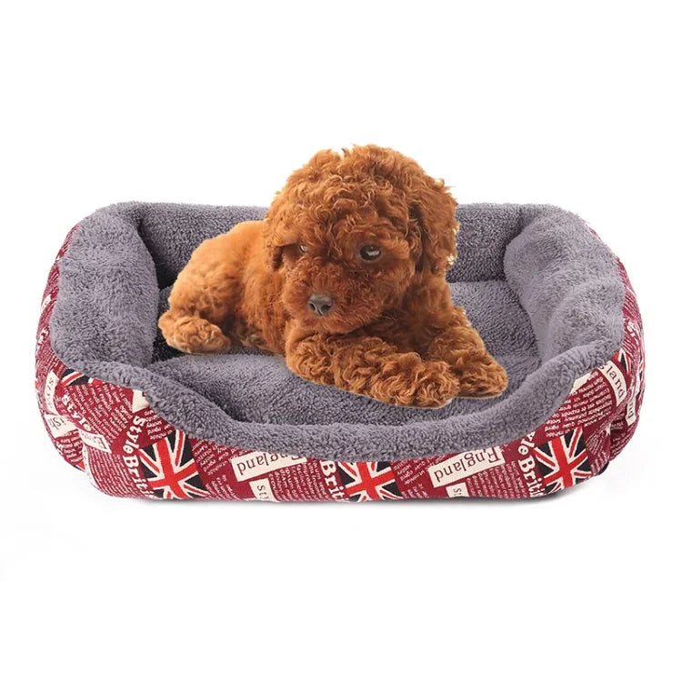 Tapete Quente Autêntico para Canil de Cão de Estações Nacionais Cama para Animais de Estimação, Tamanho: M, 54×42×12cm, Tamanho: M, 54×42×12cm