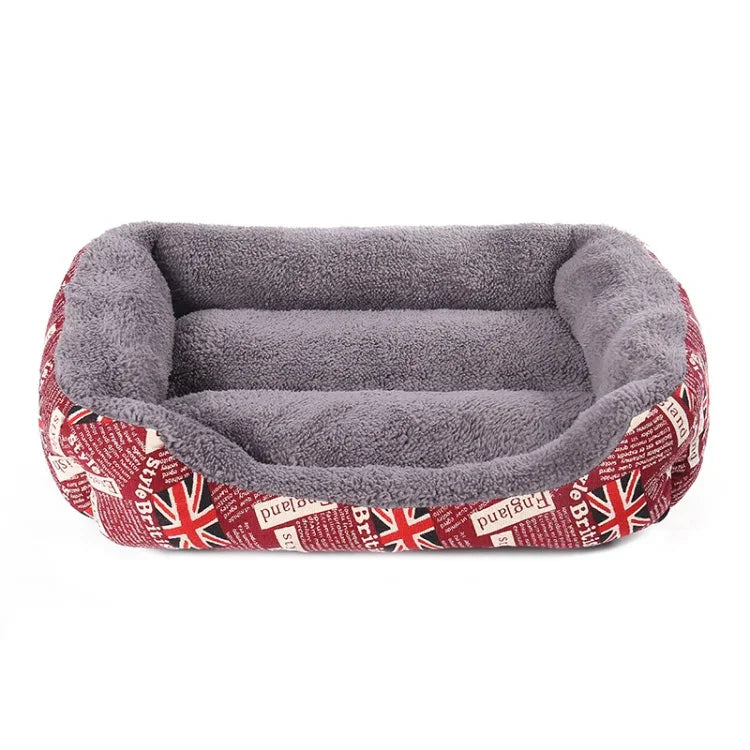 Tapete Quente Autêntico para Canil de Cão de Estações Nacionais Cama para Animais de Estimação, Tamanho: M, 54×42×12cm, Tamanho: M, 54×42×12cm