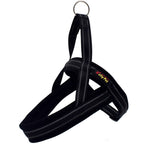 Peitoral Refletor A7 em Poliéster para Cães Grandes com Trela de Tração e Corrente de Segurança, Tamanho: S, 2.0*50*62cm, Tamanho: S, 2.0*50*62cm