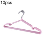 10pcs Varal de Roupa Doméstico em Aço Inoxidável com Revestimento PVC Antiderrapante e Sem Riscos
