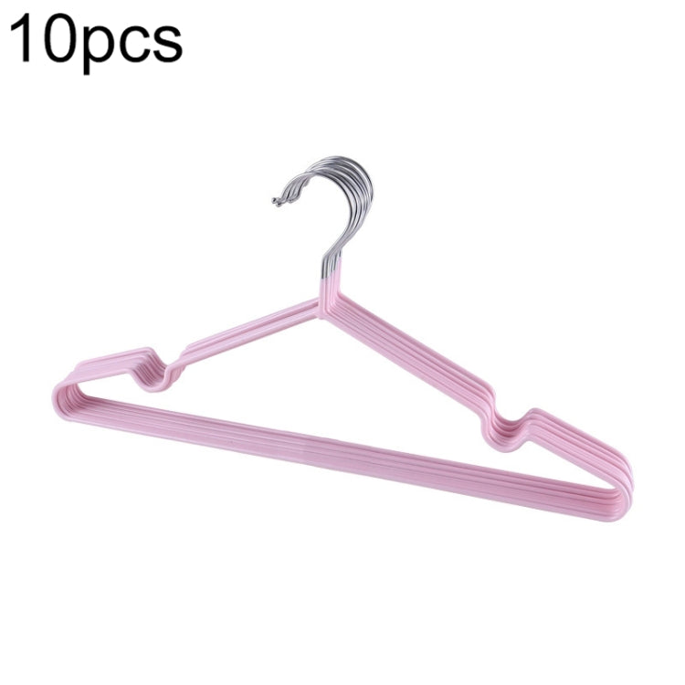 10pcs Varal de Roupa Doméstico em Aço Inoxidável com Revestimento PVC Antiderrapante e Sem Riscos