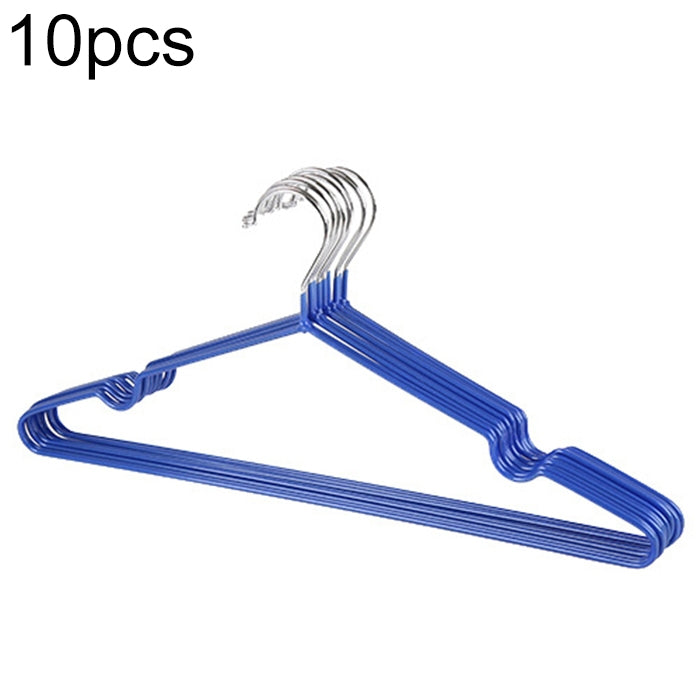 10pcs Varal de Roupa Doméstico em Aço Inoxidável com Revestimento PVC Antiderrapante e Sem Riscos
