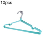 10pcs Varal de Roupa Doméstico em Aço Inoxidável com Revestimento PVC Antiderrapante e Sem Riscos