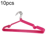 10pcs Varal de Roupa Doméstico em Aço Inoxidável com Revestimento PVC Antiderrapante e Sem Riscos