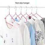 10pcs Varal de Roupa Doméstico em Aço Inoxidável com Revestimento PVC Antiderrapante e Sem Riscos