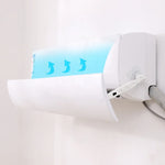 Defletor de Vento para Ar Condicionado Montado na Parede do Quarto, Universal para Bebé, Anti-Sopro Direto, Para Ar Condicionado