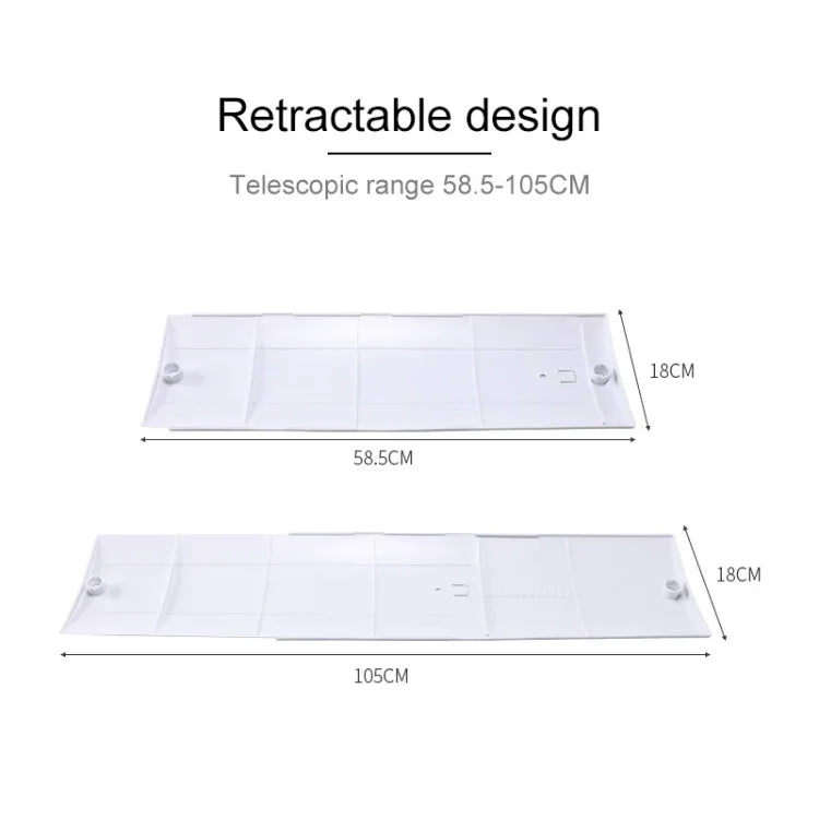 Defletor de Vento para Ar Condicionado Montado na Parede do Quarto, Universal para Bebé, Anti-Sopro Direto, Para Ar Condicionado