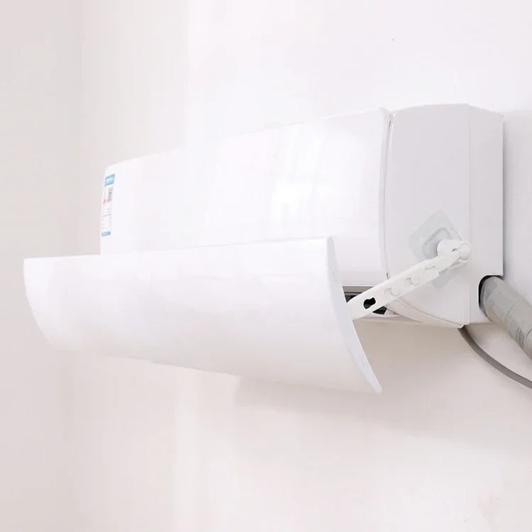 Defletor de Vento para Ar Condicionado Montado na Parede do Quarto, Universal para Bebé, Anti-Sopro Direto, Para Ar Condicionado