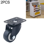 2 PCS Roda Universal Silenciosa de 2 polegadas para Móveis, Armário, Mesa de Café, Roda Universal de 2 polegadas