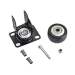 2 PCS Roda Universal Silenciosa de 2 polegadas para Móveis, Armário, Mesa de Café, Roda Universal de 2 polegadas