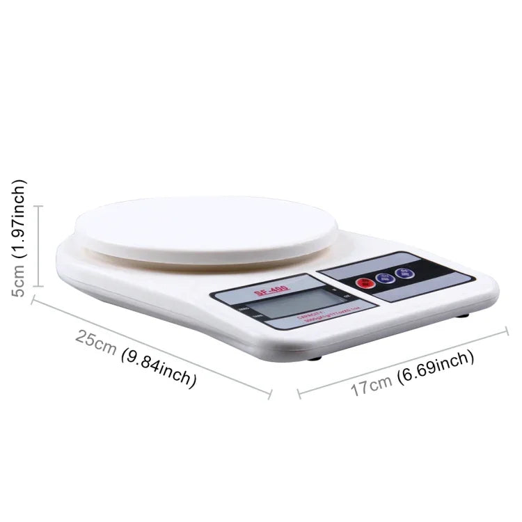 Balança Digital Eletrónica Portátil de Alta Precisão 1g para Cozinha, Peso Máximo 1kg, 1kg / 1g