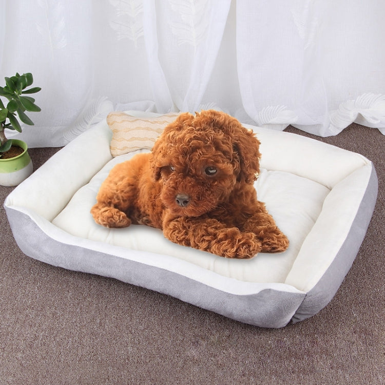 Manta Macia Grande e Quente para Canil com Padrão de Osso de Cão para Cão e Gato, Tamanho: XS, 50×40×15cm, Tamanho: XS