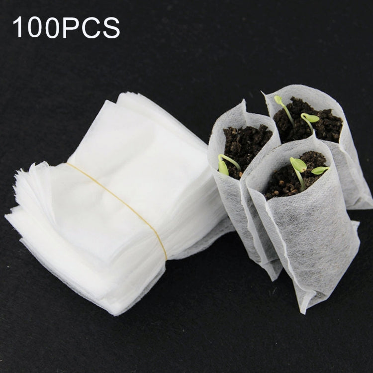 100 unidades/Pacote Vasos para Viveiro Sacos para Cultivo de Mudas Sacos para Viveiro Não Tecido Ambiental, 1000 Unidades de Sacos para Viveiro