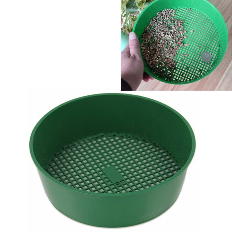Peneira de Malha Plástica para Solo, Rede Plástica PE, Ferramentas de Jardinagem, Diâmetro da Peneira: 3 x 3,5mm, Peneira de Malha Plástica