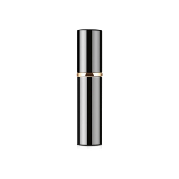 Atomizadores de Névoa Fina de Perfume em Vidro Mini Portáteis Recarregáveis com Exterior Metálico, 5ml