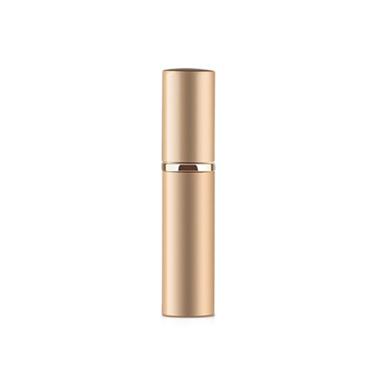 Atomizadores de Névoa Fina de Perfume em Vidro Mini Portáteis Recarregáveis com Exterior Metálico, 5ml