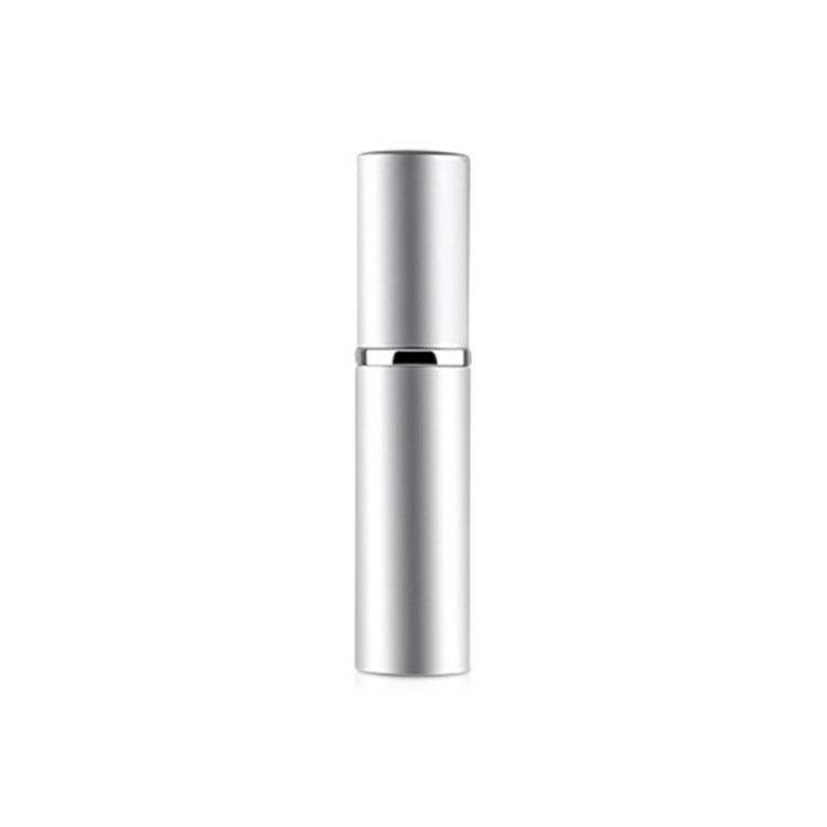 Atomizadores de Névoa Fina de Perfume em Vidro Mini Portáteis Recarregáveis com Exterior Metálico, 5ml