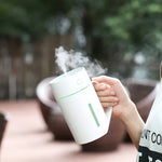 Humidificador Atomizador Inteligente em Forma de Copo de Água ML-S2 com Luz Noturna LED Silenciosa