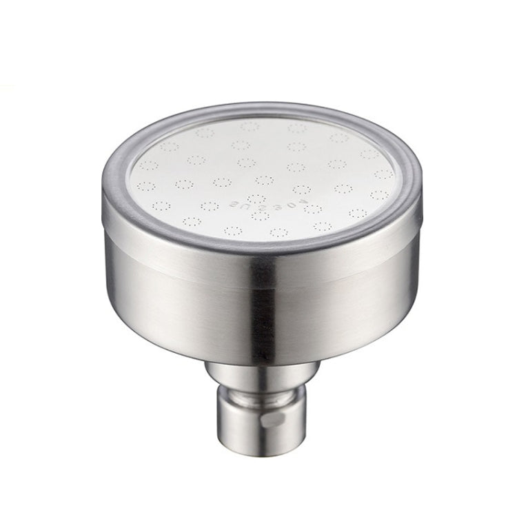 Cabeça de chuveiro de topo pressurizado redonda em aço inoxidável 304 removível e lavável, tamanho: 80mm, padrão C