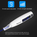 Máquina Portátil de Picosegundos para Remoção de Tatuagens, Sardas, Sinais, Caneta de Cuidados de Beleza a Laser Plasma, USB / Luz Azul, USB / Luz Vermelha