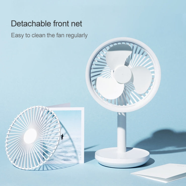 Ventoinha Eléctrica de Secretária Original Xiaomi Youpin SOLOVE com Carregamento USB, para Dormitório e Escritório, Mini Ventoinha com Controlo de 3 Velocidades, SOLOVE