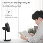 Ventoinha Eléctrica de Secretária Original Xiaomi Youpin SOLOVE com Carregamento USB, para Dormitório e Escritório, Mini Ventoinha com Controlo de 3 Velocidades, SOLOVE