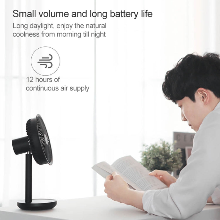 Ventoinha Eléctrica de Secretária Original Xiaomi Youpin SOLOVE com Carregamento USB, para Dormitório e Escritório, Mini Ventoinha com Controlo de 3 Velocidades, SOLOVE