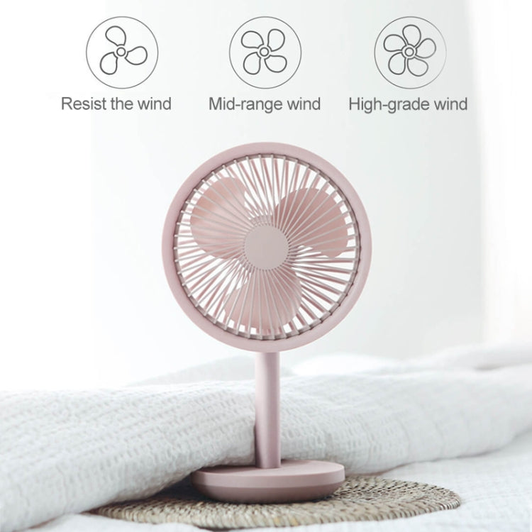 Ventoinha Eléctrica de Secretária Original Xiaomi Youpin SOLOVE com Carregamento USB, para Dormitório e Escritório, Mini Ventoinha com Controlo de 3 Velocidades, SOLOVE