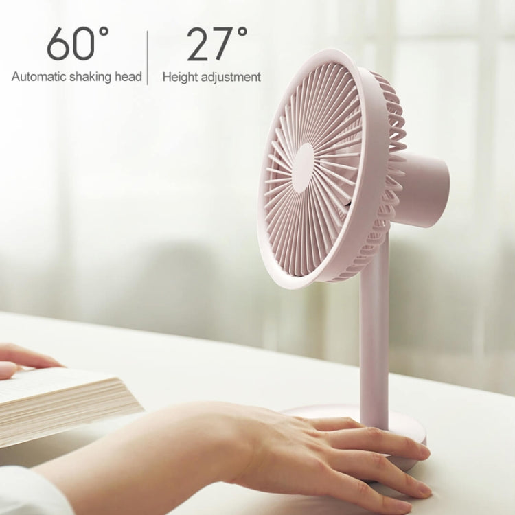 Ventoinha Eléctrica de Secretária Original Xiaomi Youpin SOLOVE com Carregamento USB, para Dormitório e Escritório, Mini Ventoinha com Controlo de 3 Velocidades, SOLOVE