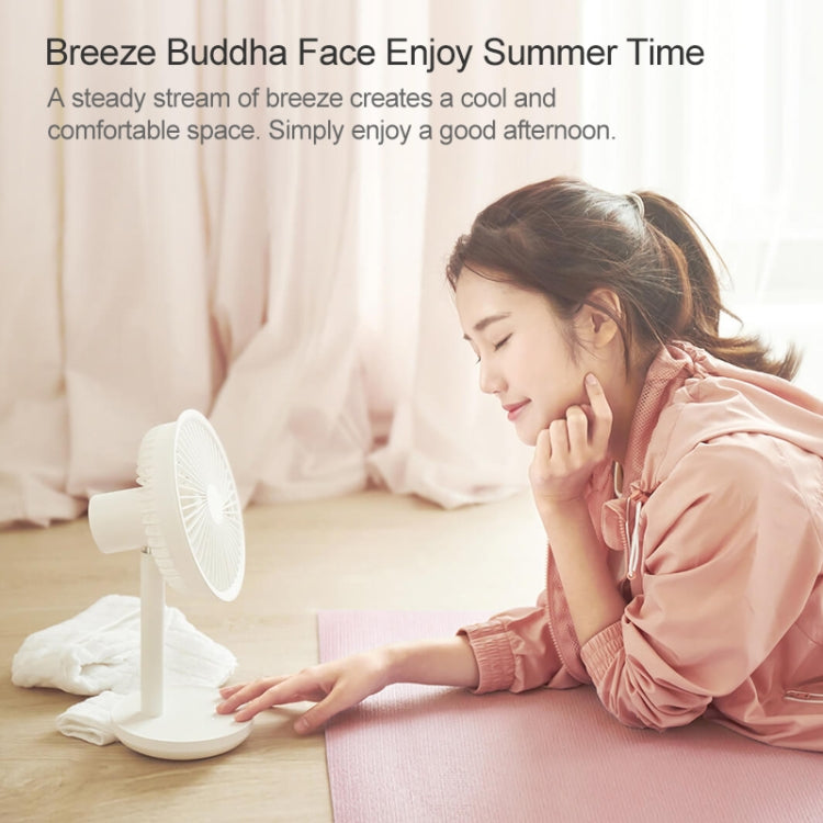 Ventoinha Eléctrica de Secretária Original Xiaomi Youpin SOLOVE com Carregamento USB, para Dormitório e Escritório, Mini Ventoinha com Controlo de 3 Velocidades, SOLOVE