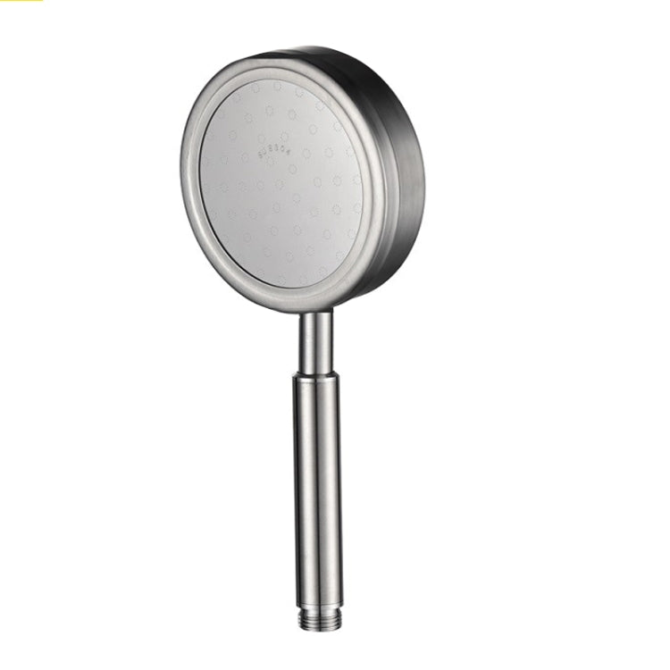 Cabeça de Chuveiro Manual Redonda Pressurizada em Aço Inoxidável 304 Removível e Lavável, Tamanho: 117mm, Padrão E