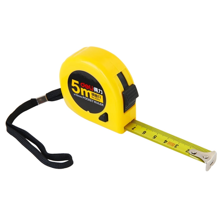 Fita Métrica Retrátil Portátil deli, Régua de Medição, Comprimento: 5m, 5m