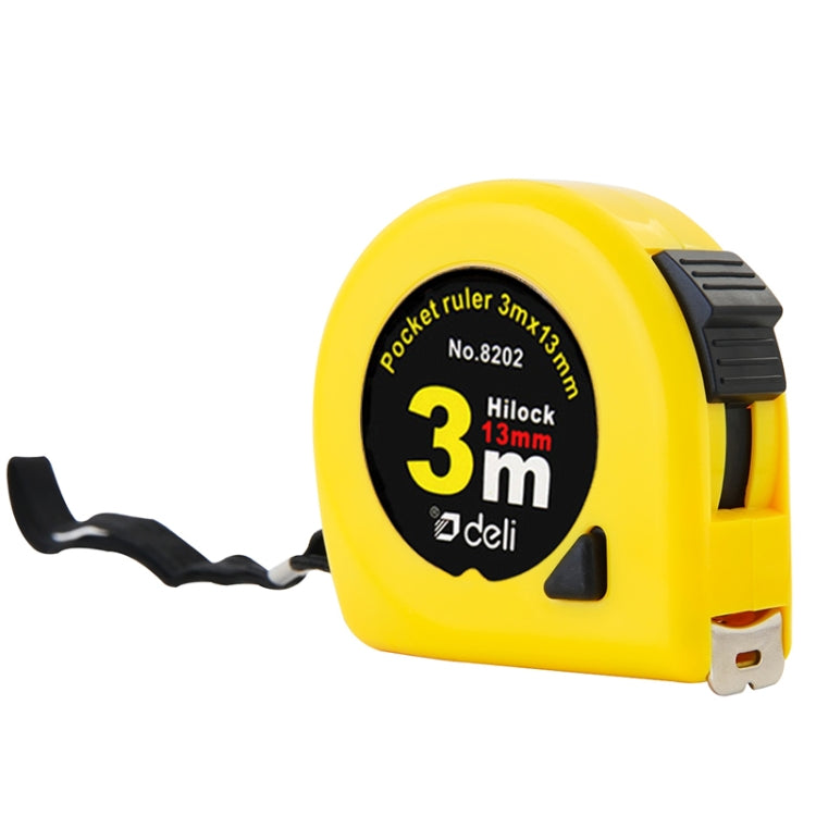 Fita Métrica Retrátil Portátil deli, Régua de Medição, Comprimento: 3m, 3m