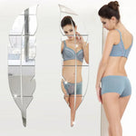 Autocolantes de Parede em Acrílico Estilo Penas DIY Decoração de Mural para Quarto, Tamanho: 30*120cm, 30*120cm (Prateado), 30*120cm (Dourado)