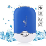 Ar Condicionado Portátil Mini com Carregamento USB Ventoinha Pequena Refrigeradora de Mão