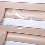 Suporte de Filme Adesivo Montado na Parede para Cozinha Armazenamento Rack Suporte Dispositivo de Corte, Tamanho: 39 x 10 x 24cm, Cinzento
