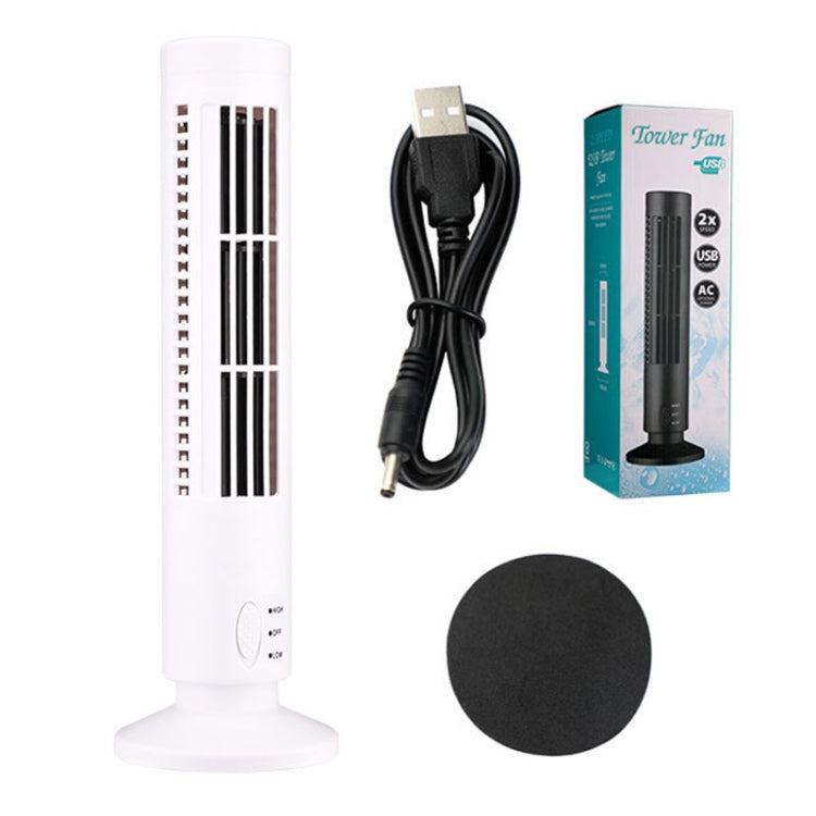 Ventoinha Eléctrica USB Tipo Torre sem Hélices para Ar Condicionado