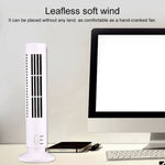 Ventoinha Eléctrica USB Tipo Torre sem Hélices para Ar Condicionado