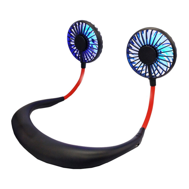 Ventoinha Criativa Mini de Pescoço Suspensa ao Ar Livre com LED, F008 (Preto), F008, F008 (Azul), F008 (Branco)