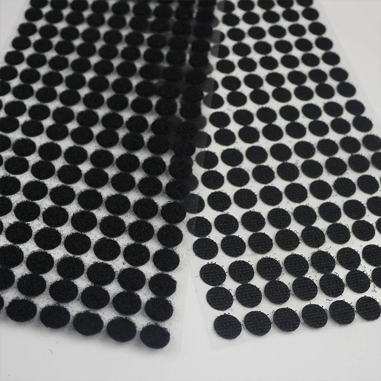 1000 Fechos de Gancho e Argola de Nylon Redondos de 10mm, 10mm (Preto), 10mm (Branco)