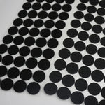 1000 PCS 20mm Redondo de Nylon Adesivo Gancho e Laço, 20mm (Preto), 20mm (Branco)