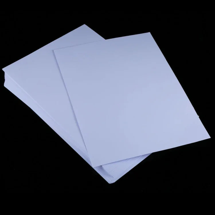 50 Folhas de Papel Fotográfico Brilhante Impermeável A4 8,3 x 11,7 polegadas para Impressoras Inkjet, A4