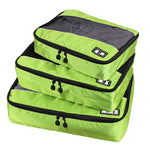 Conjunto de 3 Sacos de Armazenamento Impermeáveis em Poliéster 210D com Textura de Futebol Multifuncionais para Roupa e Roupa Interior